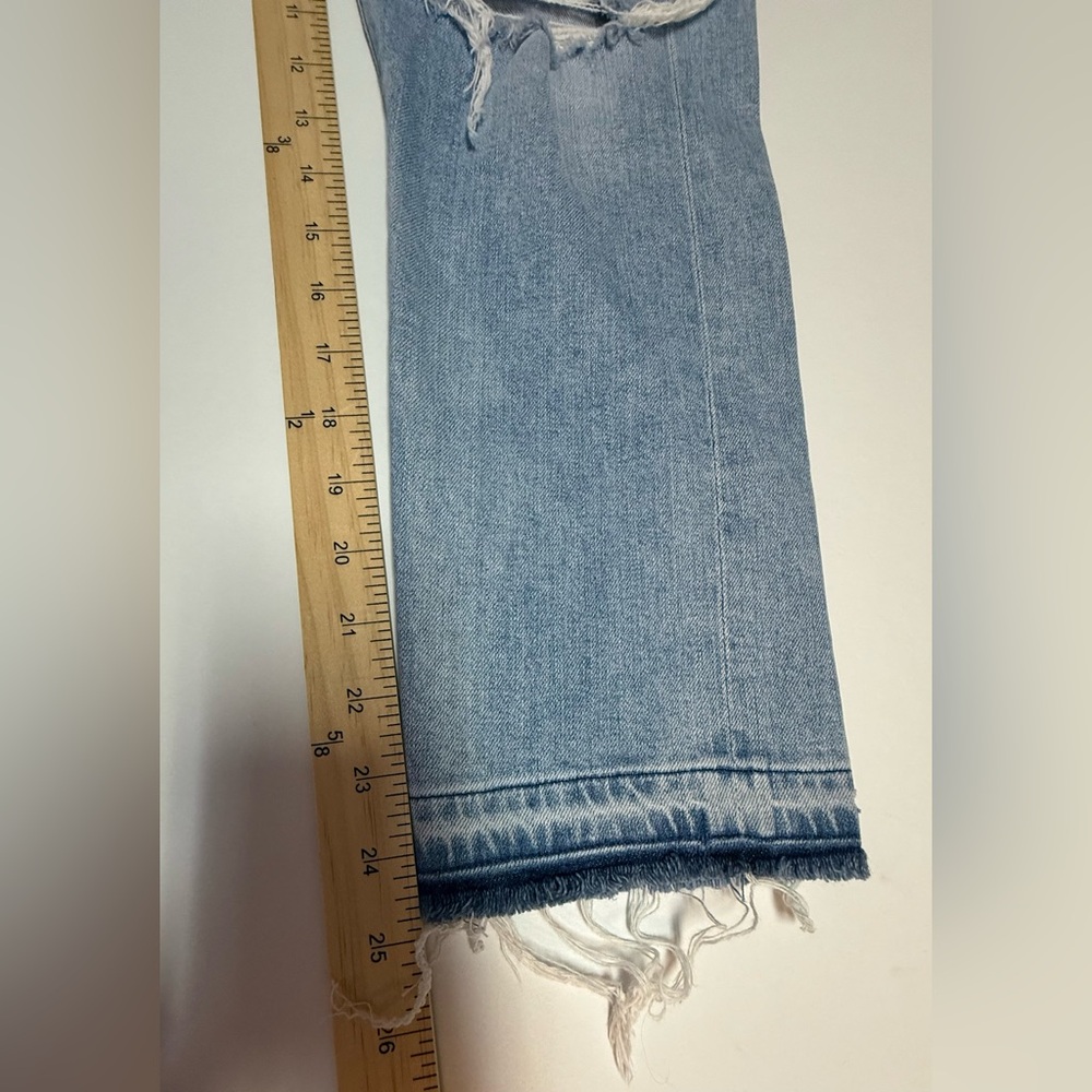 Citizens Of Humanity Emerson slim boyfriend Blue Jeans Distressed 24 - Picture 9 of 16